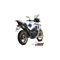 MIVV Slip-on, Dakar Stainless Steel, Standard Exhaust For Honda Transalp XL750 (2023+)